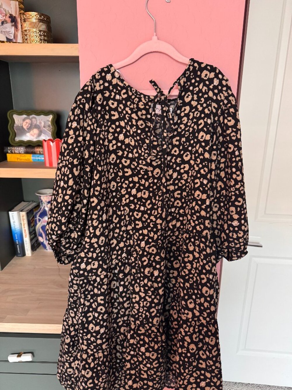 Petal & Pup leopard babydoll dress size 8